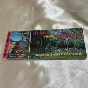 Vintage Aloha from Kauai Postcard Set
